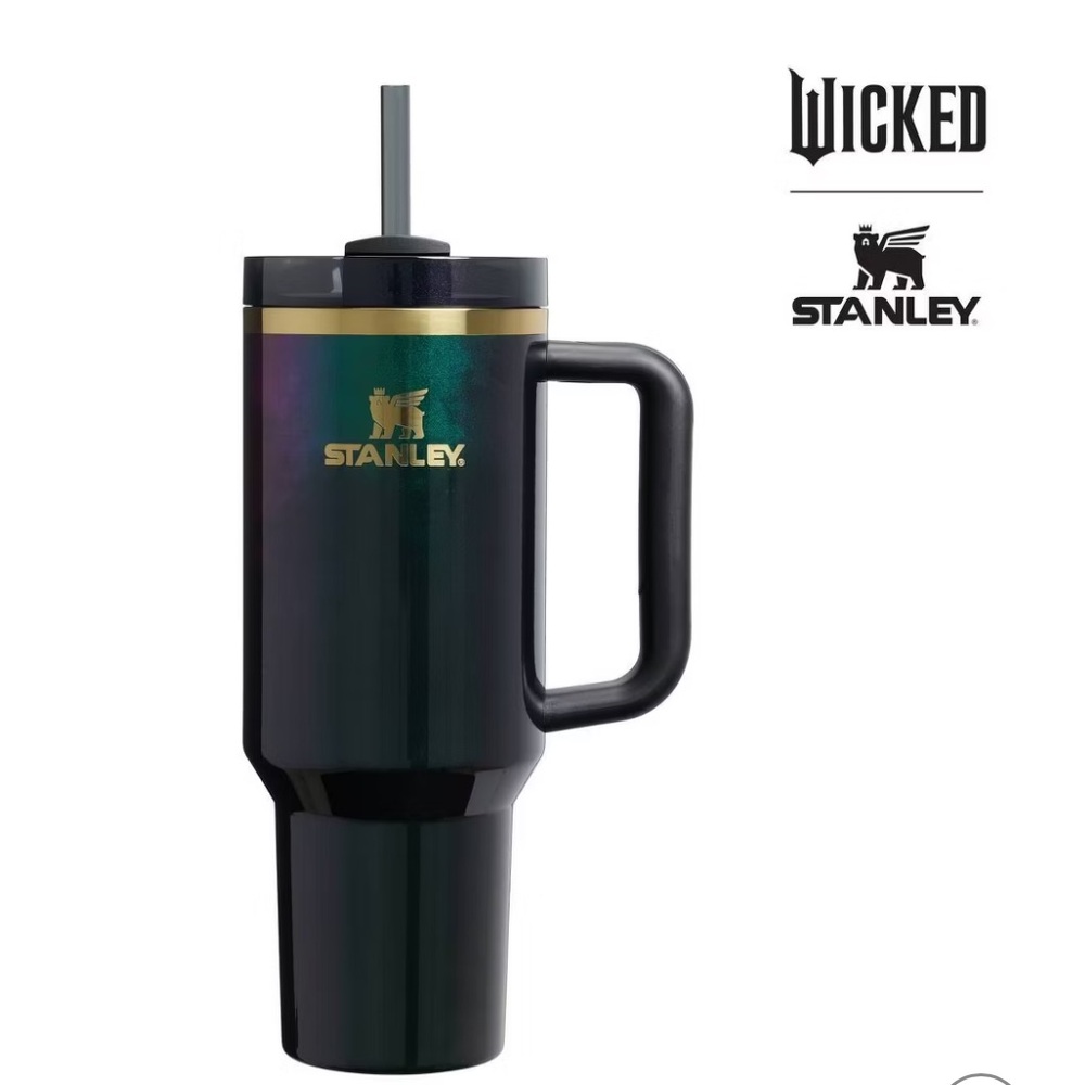 Stanley 40 oz Stainless Steel H2.0 Flowstate Quencher Tumbler Elphaba for Good